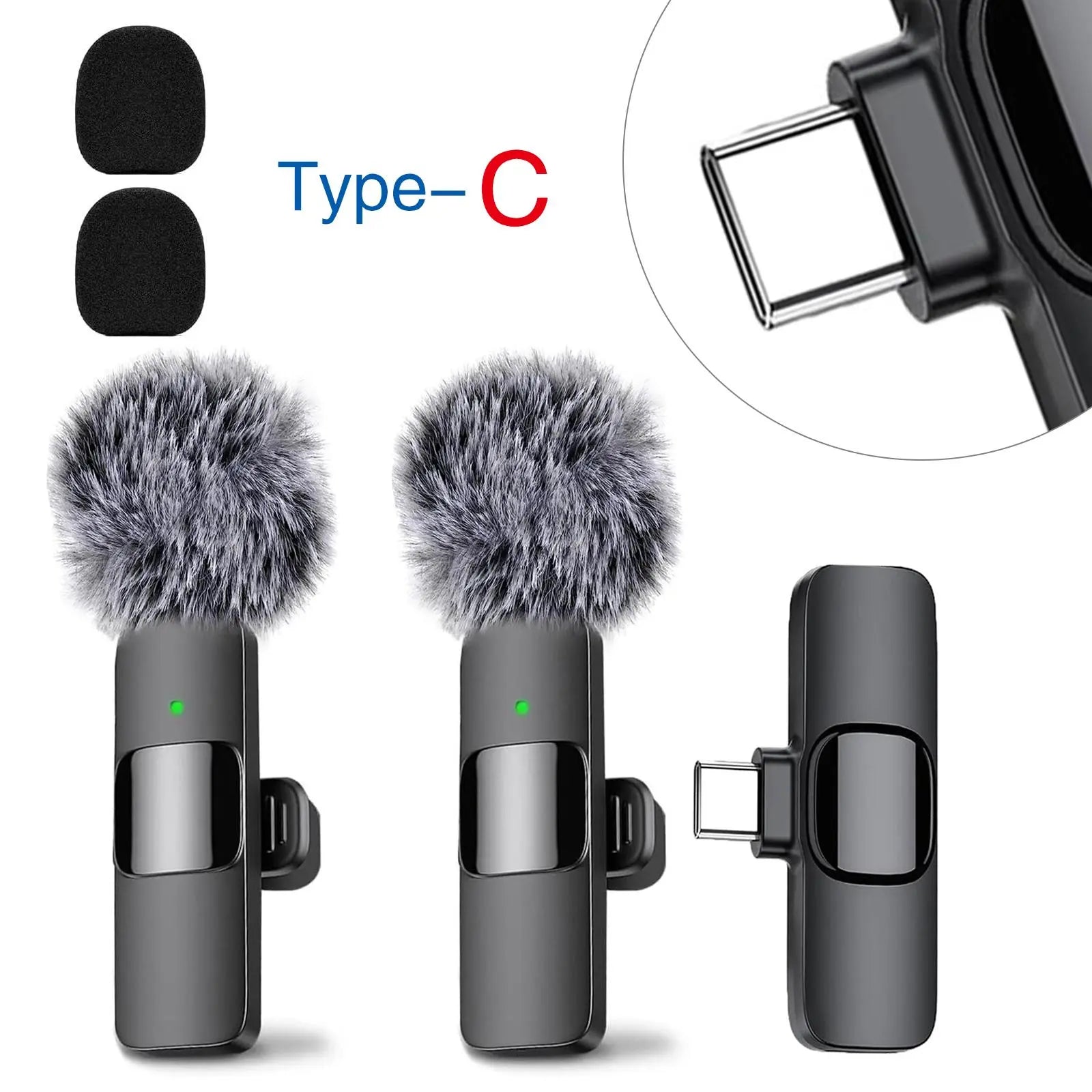 Elevate Your Audio Experience with Dual Sound Mini Mics for iPhone, Android & iPad – Your Ultimate Portable Solution for Crystal Clear Voice Capture and Effortless Content Creation