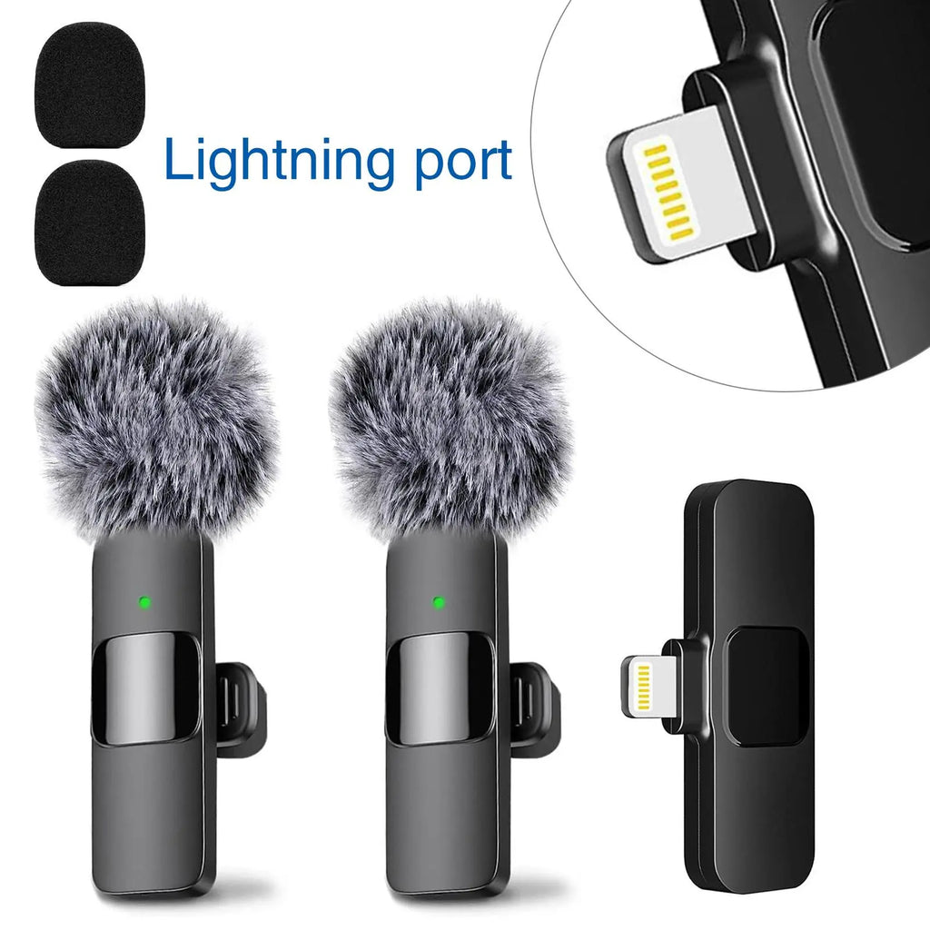 Elevate Your Audio Experience with Dual Sound Mini Mics for iPhone, Android & iPad – Your Ultimate Portable Solution for Crystal Clear Voice Capture and Effortless Content Creation