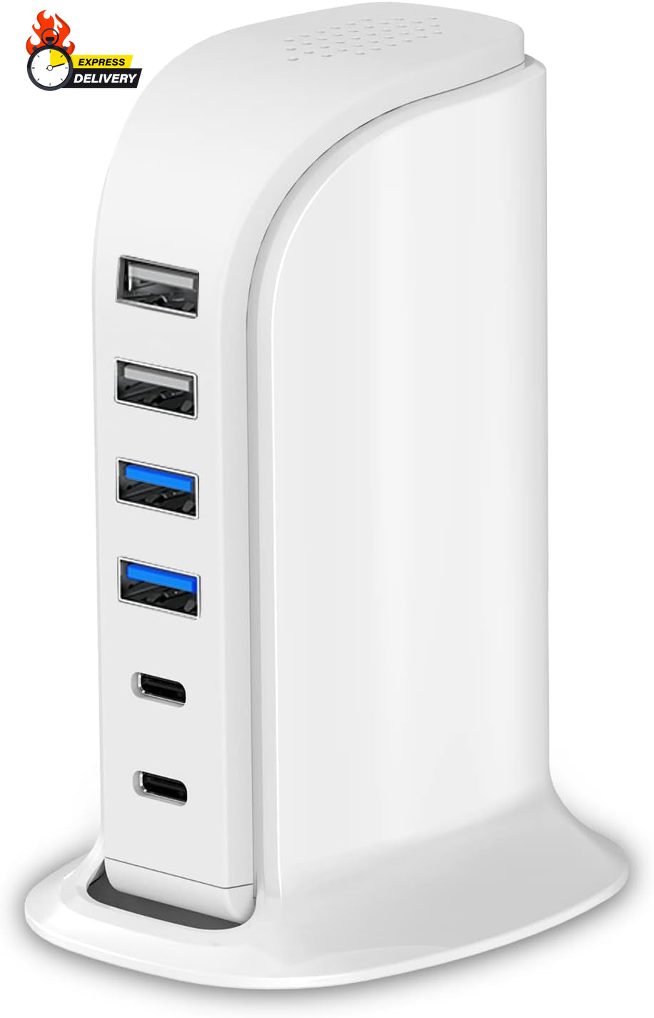 Power Up Your Devices with the Ultimate 45W USB Charging Station – Fast Charging for All Your Gadgets!
