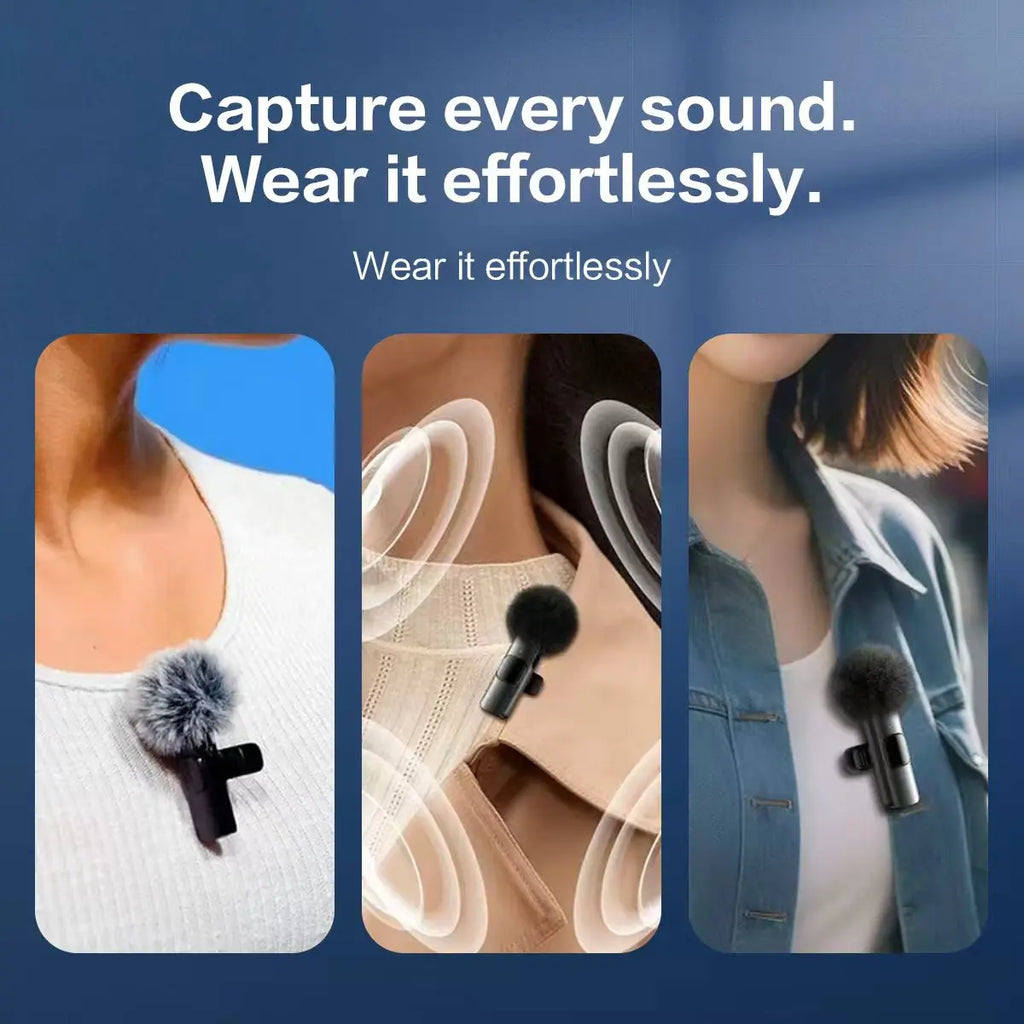 Elevate Your Audio Experience with Dual Sound Mini Mics for iPhone, Android & iPad – Your Ultimate Portable Solution for Crystal Clear Voice Capture and Effortless Content Creation